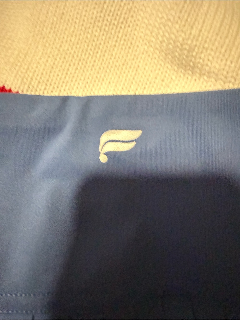 Fabletics Blue Pleated Skater Skirt - Picture 3 of 3